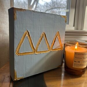 Hand made Tridelta painting